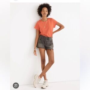 Madewell Relaxed Denim Shorts. Size 26. Style MC644